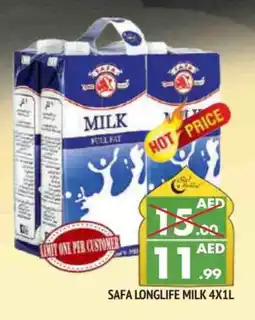 Al Madina SAFA Long Life / UHT Milk offer