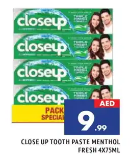 Al Madina CLOSE UP Toothpaste offer