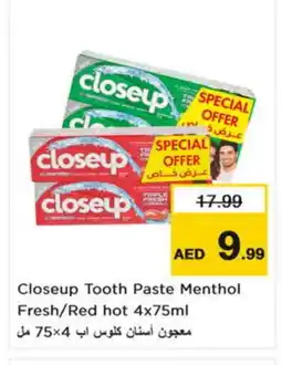 Nesto CLOSE UP Toothpaste offer