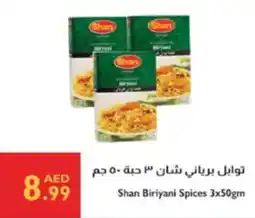 Istanbul Supermarket Shan biriyani spices offer