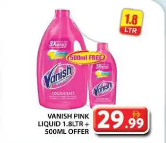 Grand Hyper Market Vanish pink liquid offer