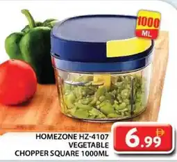 Grand Hyper Market Homezone HZ-4107 vegetable chopper square offer