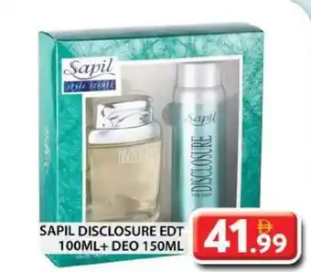 Grand Hyper Market Sapil disclosure edt + deo offer