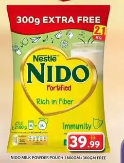 Grand Hyper Market Nido milk powder pouch offer