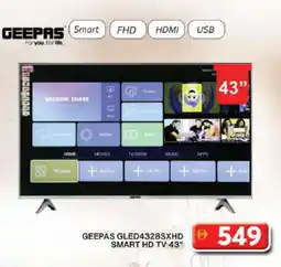 Grand Hyper Market GEEPAS Smart TV offer