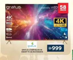Grand Hyper Market GRATUS Smart TV offer