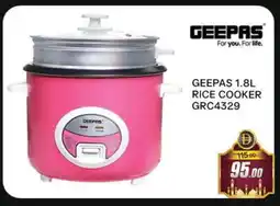 Al Madina GEEPAS Rice Cooker offer
