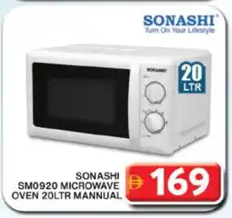 Grand Hyper Market SONASHI Microwave Oven offer
