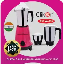 Al Madina CLIKON Mixer / Grinder offer