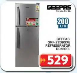 Grand Hyper Market GEEPAS Refrigerator offer