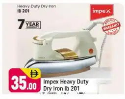 Shaklan IMPEX Ironbox offer