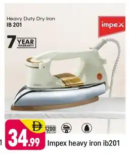 Shaklan IMPEX Ironbox offer