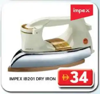 Grand Hyper Market IMPEX Ironbox offer