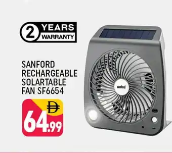 Shaklan SANFORD Fan offer