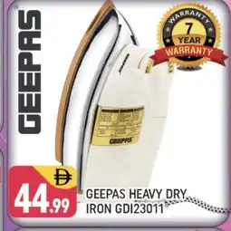 Shaklan GEEPAS Ironbox offer