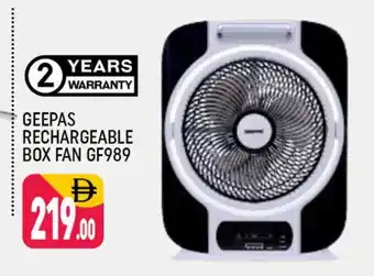 Shaklan GEEPAS Fan offer