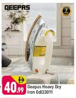Shaklan GEEPAS Ironbox offer