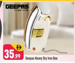 Shaklan GEEPAS Ironbox offer