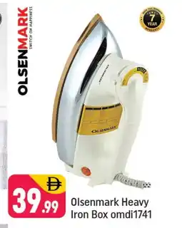 Shaklan OLSENMARK Ironbox offer