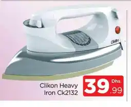 Al Madina CLIKON Ironbox offer