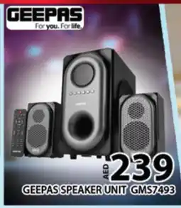 Al Madina GEEPAS Speaker offer