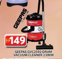 Grand Hyper Market GEEPAS Vacuum Cleaner offer