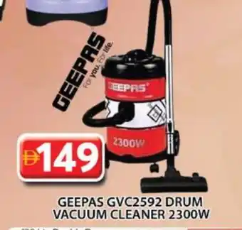 Grand Hyper Market GEEPAS Vacuum Cleaner offer