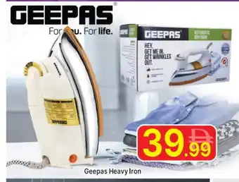 Al Madina GEEPAS Ironbox offer