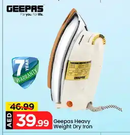 Mark & Save GEEPAS Ironbox offer