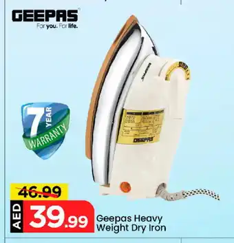 Mark & Save GEEPAS Ironbox offer