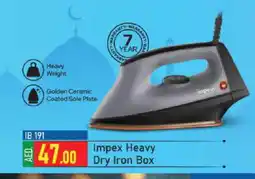 Grand Hyper Market IMPEX Ironbox offer
