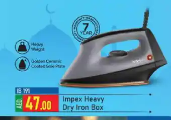 Grand Hyper Market IMPEX Ironbox offer
