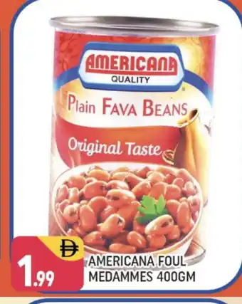 Shaklan AMERICANA Fava Beans offer