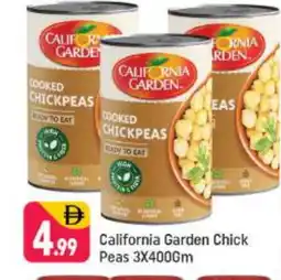 Shaklan CALIFORNIA GARDEN Chick Peas offer