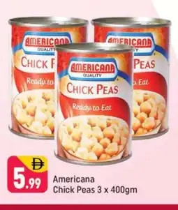 Shaklan AMERICANA Chick Peas offer