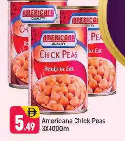 Shaklan AMERICANA Chick Peas offer