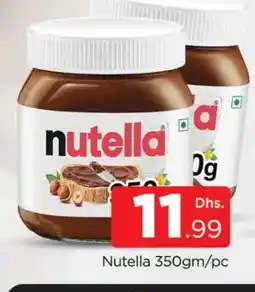 Al Madina NUTELLA Chocolate Spread offer