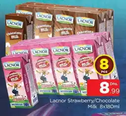 Al Madina LACNOR Flavoured Milk offer
