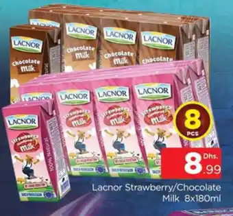 Al Madina LACNOR Flavoured Milk offer