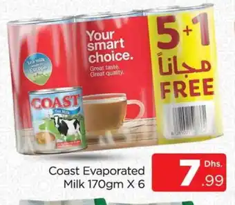 Al Madina COAST Evaporated Milk offer