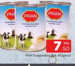 Al Madina PRAN Evaporated Milk offer