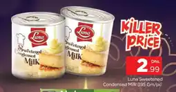 Al Madina LUNA Condensed Milk offer