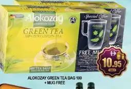 Al Madina ALOKOZAY Green Tea Bag offer