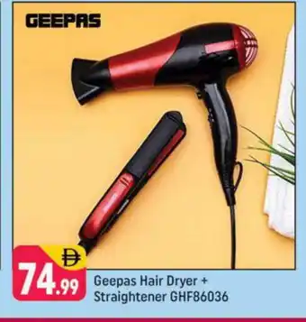 Shaklan GEEPAS Hair Appliances offer