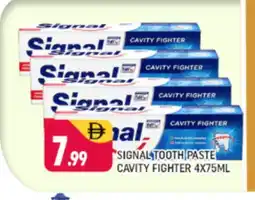 Shaklan SIGNAL Toothpaste offer