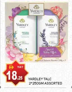 Talal Market YARDLEY Talcum Powder offer