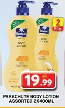 Grand Hyper Market PARACHUTE Body Lotion & Cream offer