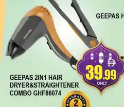 Al Madina GEEPAS Hair Appliances offer