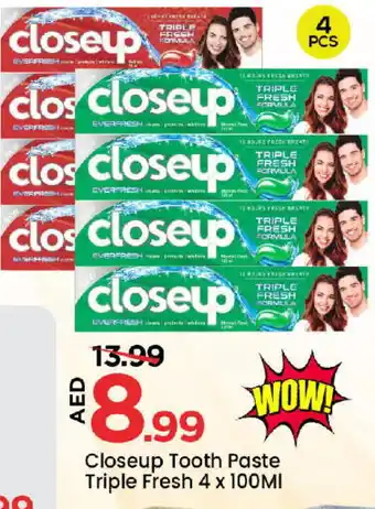 Mark & Save CLOSE UP Toothpaste offer