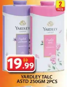 Grand Hyper Market YARDLEY Talcum Powder offer